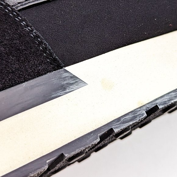 Balenciaga Men Racer Runner Black Mesh Leather Lace sneakers size 11US EUR44 - Picture 8 of 12